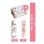 Roger&Gallet Fleur de Figuier Greyfurt İncir Özlü Kadın Parfüm ve El Kremi 30 ml Pembe Makyaj Çantalı Hediye Set
