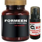 Roging Çakşır Otu Destekli Kapsül 120li Ve RbyKaygan Jel100mL - 1 Paket