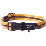 Rogz Airtech Klasik Köpek Tasması Large - Yanmış Koyu Sarı