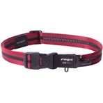 Rogz Airtech Klasik Köpek Tasması X-Large - Kaya Kırmızısı