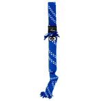 Rogz SC05-B Scrubz Medium Teeth Cleaning Dog Toy/köpek oyuncağı diş temizleme, L, mavi