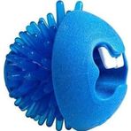 Rogz Toyz Fred Traktatiebal Çiğneme Topu Mavi 6.4 cm Diş Bakım Köpek Oyuncağı