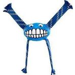 Rogz Toyz Grinz Flossy Gülen Surat Mavi 24 cm Large Diş Bakım Köpek Oyuncağı