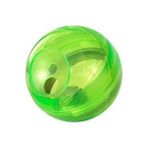 Rogz Toyz Tumbler Yavaş Besleme Ödül Hazneli Yeşil 12 cm Köpek Oyun Topu