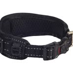 Rogz Utility Yastıklı Klasik Köpek Boyun Tasması Siyah Large 20x30x42 Cm