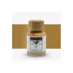 Rohrer&klingner Kaligrafi Mürekkebi Zeichentusche 29-Airbrush-Fırça-Divit-Sulu Boya 50ML-802-GOLD