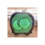 Roichil Buffer® Elma Şeklinde Pin Art Dekoratif 3d Çivi Sanatı Filografi Tahtası