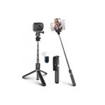 Roichil Fotoğraf Makinası Ve Telefon Takılabilen 2Si 1 Arada 2.2M Uzayan Selfie Çubuğu Kumandalı Tripod