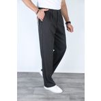 Rokın's BAGGY ÇİFT PİLELİ KIŞLIK ÖRME BELİ LASTİKLİ RAHAT KESİM KLASİK BOL PAÇA BAGGY PANTOLON