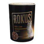 Rokus Ciğerli 24x410 gr Konserve Kedi Maması
