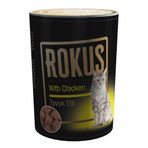 Rokus ROK240410CNACA1 Tavuklu ve Sığır Etli 410 gr Kedi Konservesi