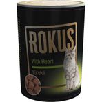 Rokus Yürekli 410 gr Konserve Kedi Maması