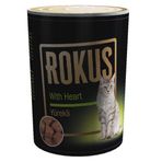 Rokus Yürekli 6x410 gr Kedi Konservesi