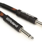 Roland Black Series enstrüman kablosu, düz/düz, 1/4 inç jak, 3 m