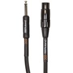Roland Black Serisi simetrik mikrofon kablosu - XLR - 1/4 inç bağlantılı, 6 m / 20 ft. - RMC-B20-HIZ, siyah