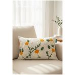 Rolivs Papatya Punch Kırlent Kılıfı Çiçek Desenli 30x50 (NK 2669)