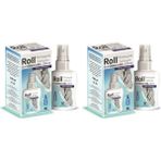 Roll Alkollü El ve Cilt Dezenfektanı 100 ml (2 Adet) Antiseptik Sprey Özelliği ile Pratik Kullanım