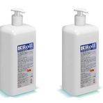 Roll Antiseptik El Cilt İçin 2x1000 ml Çoklu Paket Jel Dezenfektan