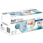 Roll Cerrahi Maske 3 Katlı Telli 50'li Paket İçeriği ile Filtrasyon Seviyesi Yüksek Koruma