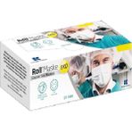 Roll Cerrahi Maske 3 Katlı Telli Eko 50 Adet Tek Kullanımlık Yüz Maskesi Filtrasyon Tip-II