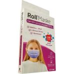 Roll Mor 10 Adet Maske Cerrahi Çocuk Maskesi