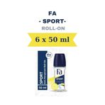 Roll-on Sport - 6x50 Ml