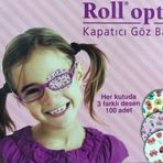 Roll Optik 100'lü Kız Çocuk Göz Kapama Bandı
