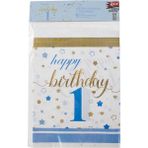 Roll-Up 1 Yaş Erkek Masa Örtüsü Mavi 120X180 cm