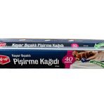Roll-Up 37 cm 40 mt Kayar Bıçaklı Beyaz Yağlı Fırın Tepsi Pişirme Kızartma Kağıdı