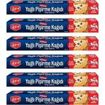 Roll-Up 5x16'lı 37x42 cm Yağlı Fırın Tepsi Pişirme Kızartma Kağıdı