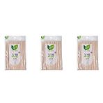 Roll-up Doğaya Dönüş Ekolojik Doğal Doğa Dostu %100 Ahşap Bıçak - 16 Cm. - 50'li 3 Paket Meşe