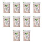 Roll-up Doğaya Dönüş Ekolojik Doğal Doğa Dostu %100 Ahşap Çatal - 16 Cm. - 50'li 10 Paket Meşe