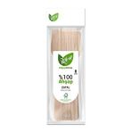 Roll-up Doğaya Dönüş Ekolojik Doğal Doğa Dostu %100 Ahşap Çatal - 16 Cm. - 8'li Paket Meşe