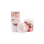 Roll-Up Karton Dondurma Kasesi Buyuk 200Cc 25Li
