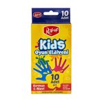Roll Up Kırmızı Mavi 10'lu Nitril Kids Oyun Eldiveni