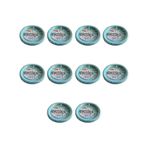 Roll-Up Kullan At Renkli Turkuaz Parti Davet Plastik Tabak - 22 Cm. - 25 Adetlik 10 Paket