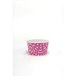 Roll-Up Muffin Kek Kapsülü Pembe Puantiye Büyük Boy 50li | Cupcake Kalıbı, Kağıt Muffin Kapsülü, Kek Kalıbı, Muffin Cup