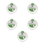 Roll-up Nature Ekolojik Karton Kağıt Parti Tek Kullanımlık Tabak - 18 Cm. - 50 Adetlik 5 Paket