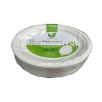 Roll-Up Nature Ekolojik Karton Kağıt Tek Kullanımlık Oval Tabak - 20x26 Cm. - 50 Adetlik 1 Paket