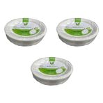 Roll-up Nature Ekolojik Karton Kağıt Tek Kullanımlık Oval Tabak - 20x26 Cm. - 50 Adetlik 3 Paket
