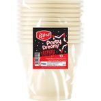 Roll-Up Party Dreams Meşrubat Bardağı Krem 10'lu