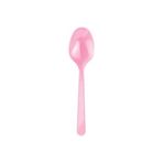Roll-Up Pembe Plastik Kaşık