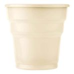 Roll-Up Plastik Meşrubat Bardağı Krem 7 oz 25 Adet