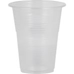 Roll-Up Plastik Meşrubat Bardağı Şeffaf 180 cc x 100 Adet