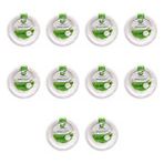 Roll-Up Roll-up Nature Ekolojik Karton Kağıt Parti Tek Kullanımlık Tabak - 22 Cm. - 50 Adetlik 10 Paket Beyaz