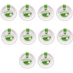 Roll-Up Roll-up Nature Ekolojik Karton Kağıt Tek Kullanımlık Tabak - 26 Cm. - 50 Adetlik 10 Paket Beyaz