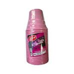 Roll-Up Roll-up Party Dreams Parti Davet Piknik Renkli Plastik Sert Mika Bardak - Pembe - 25'li Paket