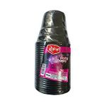 Roll-Up Roll-up Party Dreams Parti Davet Piknik Renkli Plastik Sert Mika Bardak - Siyah - 25'li Paket