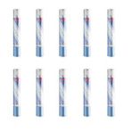 Roll-Up Roll-up Tek Kullanımlık Laminelli Deniz Desenli Kağıt Masa Örtüsü - 100x150 Cm. - 16 Yaprak 10 Rulo Beyaz
