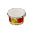 Roll-Up Şeffaf Kapaklı Karton Çorba Kasesi 16oz 11x6cm 25li